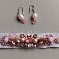 princešu kleita, tills ar punktiņiem, swarovsky izšuvumus, josta ar dekoru, auskari ar pērlēm, tilla kleita, bērnu kleita, šūšana pārdaugavā, balles kleita bērnam